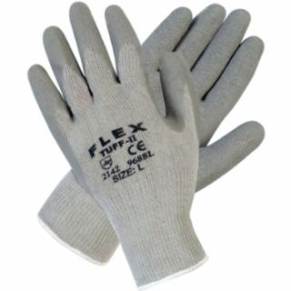MCR SAFETY 9688L Large Flex Tuff Ii Graycotton/Poly Shell 10 Gau (12 PR)