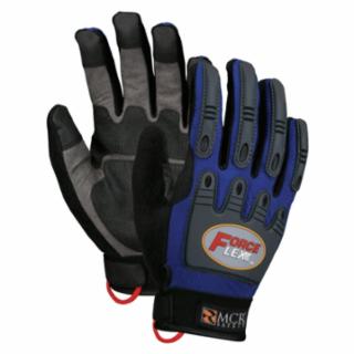 MCR SAFETY B100L Forceflex Dry Grip Tpr Protection- Hook/Loop L
