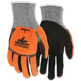 MCR SAFETY UT1952M MCR Safety UT1952 UltraTech A4/Impact Level 1 Mechanics Knit Gloves