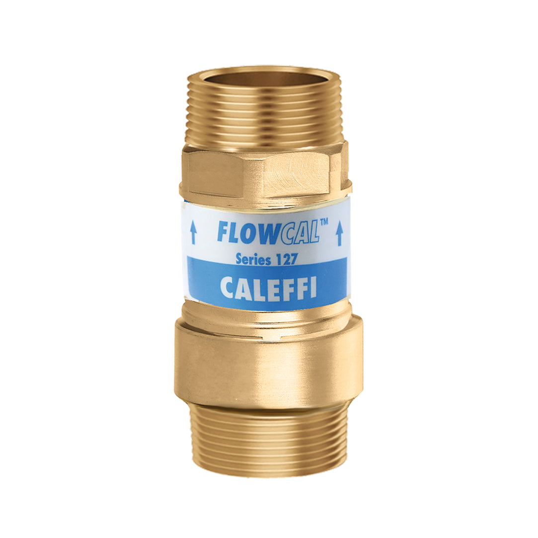 Caleffi 127000A 1G3 FlowCal™ Low Lead Body and Only Low Lead 1.3 GPM