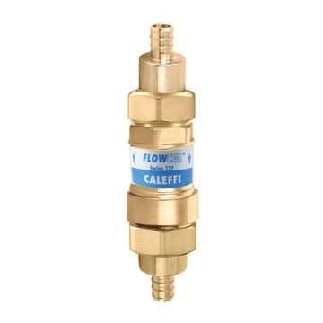 Caleffi 128562AF G50 FlowCal™ 1" PEX expansion, PT ports .5 GPM