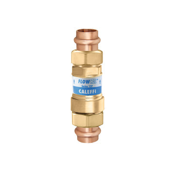 Caleffi 127157AFC 2G5 FlowCal†™ 3/4" Press w/Gauge,Check Low Lead 2.5 GPM