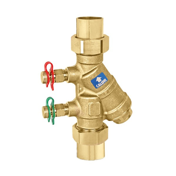 Caleffi 128559AF 8G0 FlowCal™ 3/4" sweat, PT ports 8 GPM
