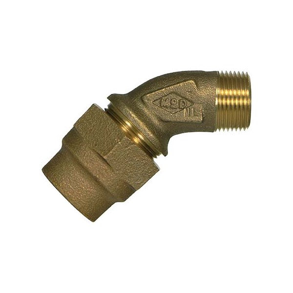 A.Y. McDonald 5125-185 74750Pg 1 1/2 Eighth Bend Cts X Mnpt - Nl