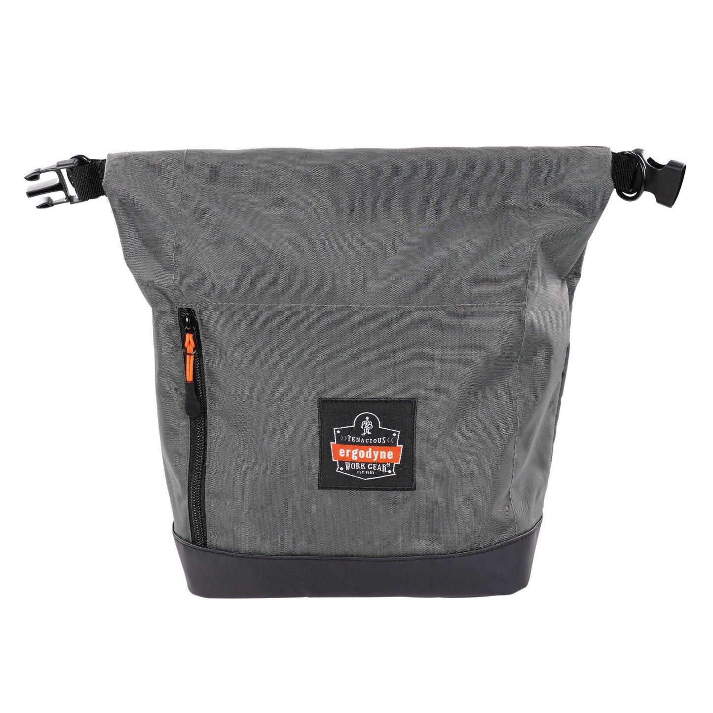 Ergodyne 13186 Arsenal 5186 Half and Full Face Respirator Bag - Roll Top Closure (Gray)