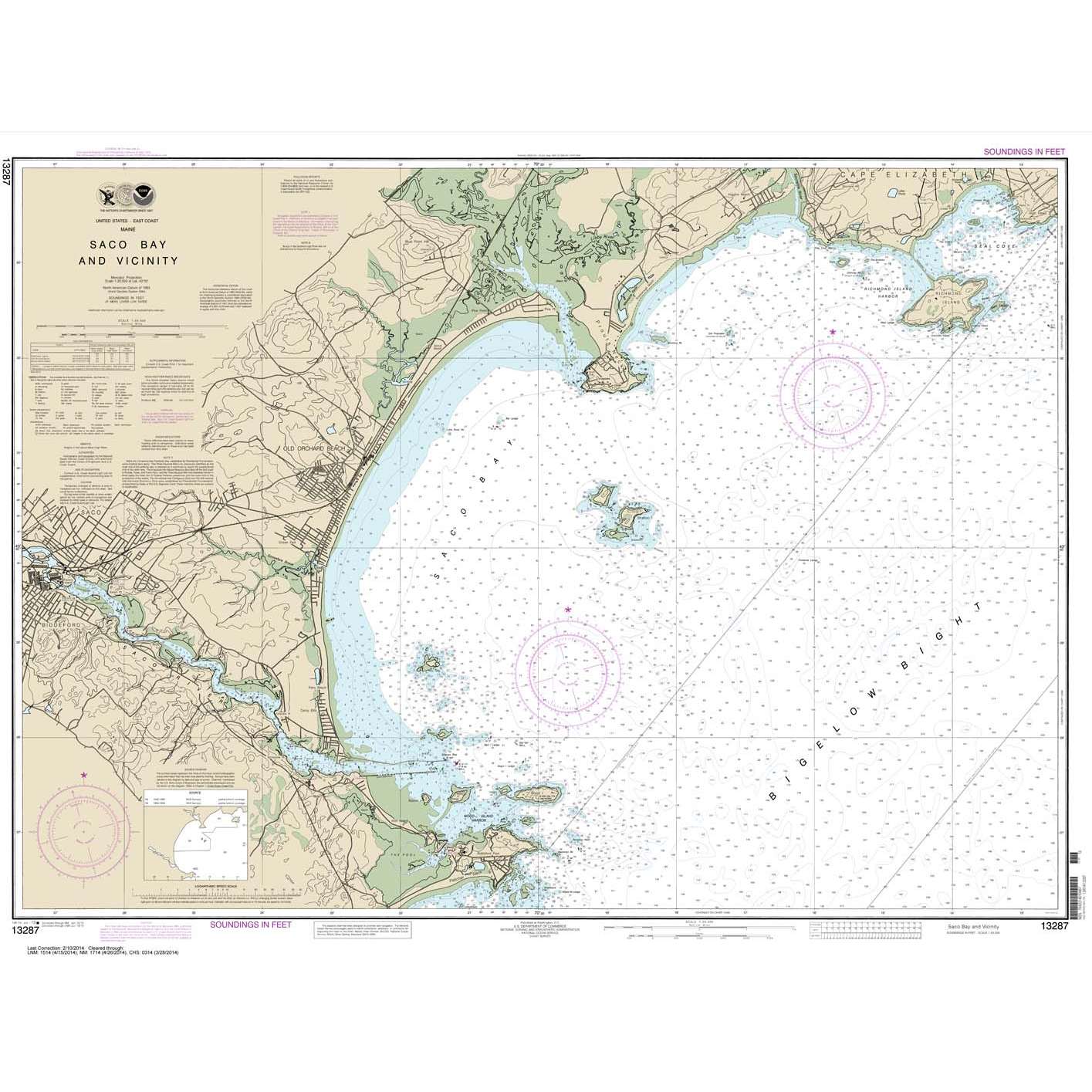 Paradise Clay NO_13287 HISTORICAL NOAA Saco Bay and Vicinity