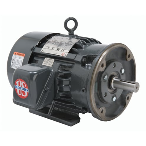 U.S. Motors DT56 CTE,15 HP,4P,254TC 60 & 50,208-230/460 & 190/380 V 15 HP, 1775 & 1465 RPM, H15P2DC, 208-230/460 & 190/380 V, 60 & 50 HZ, 254TC
