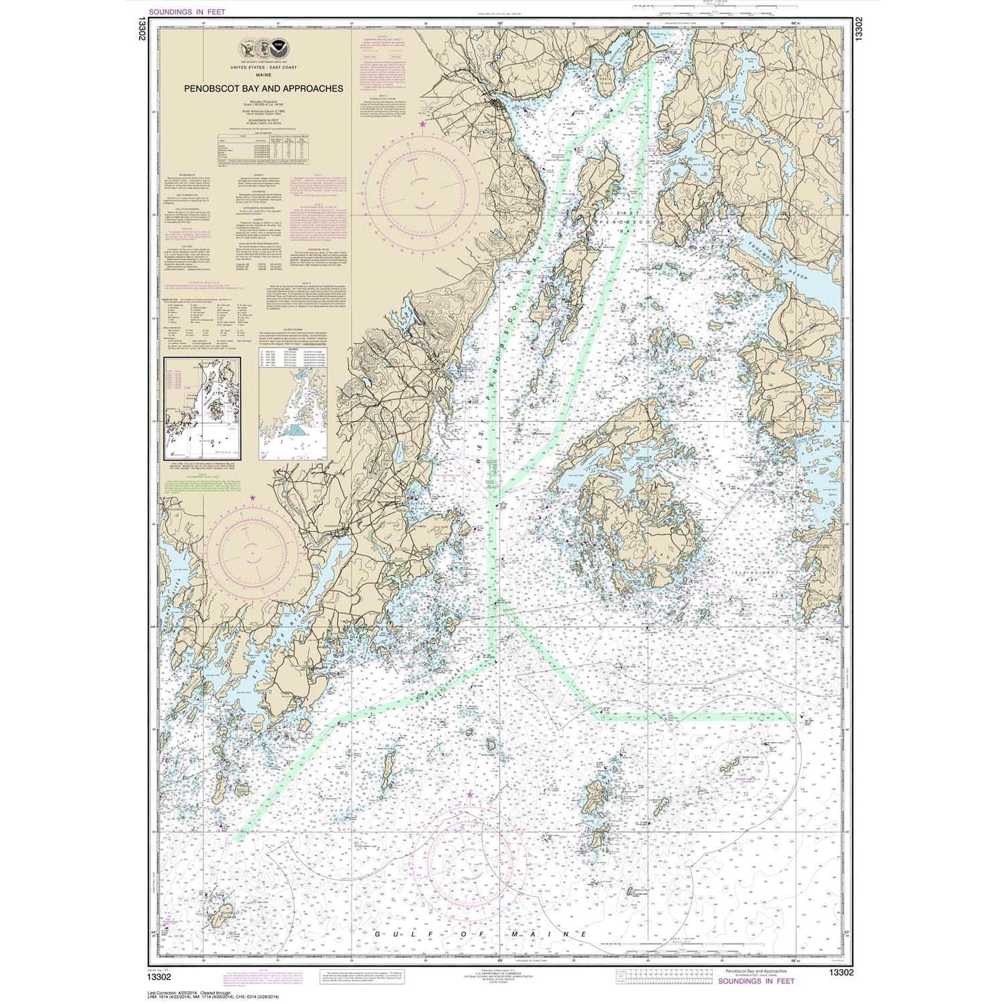 Paradise Clay NO_13302 HISTORICAL NOAA Penobscot Bay and Approaches