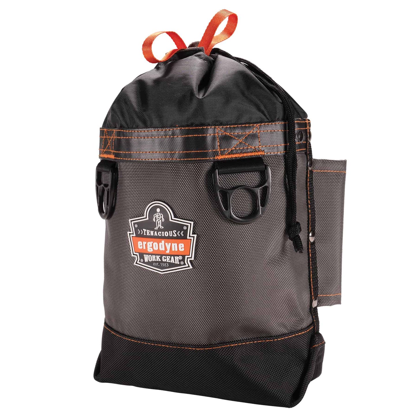 Ergodyne 13426 Arsenal 5926 Topped Bolt Bag Tool Pouch - Short, Polyester (Gray)