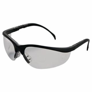MCR SAFETY KD110 Klondike Black Frame Clear Lens Safety Spectacle