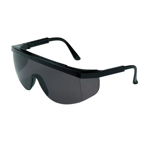 MCR SAFETY TK112 Tomahawk Black Frame Grey Lens Safety Gls