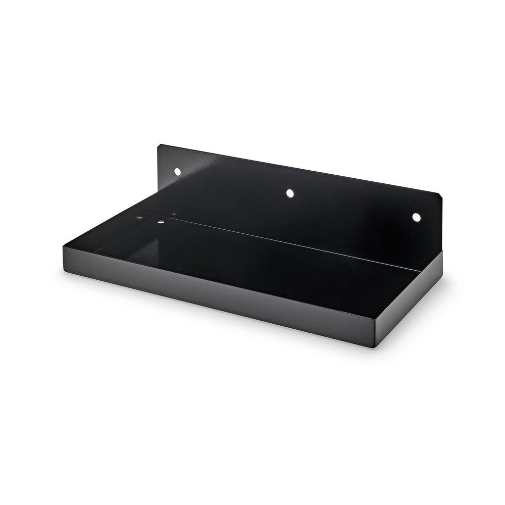 Triton Products 76126BK 12" W x 6" D Black DuraHook Shelf