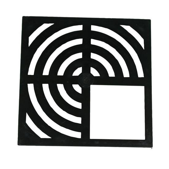 Jones Stephens S59311 ABS Three-Quarters Top Grate for Floor Sink
