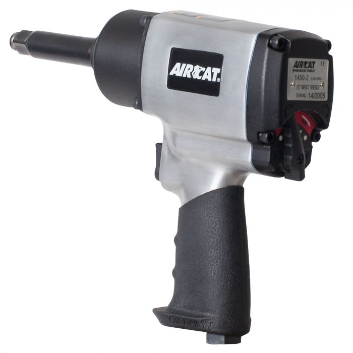 AirCat 1450-2 1/2" Impact wrench with 2" ext anvil 800 ft-lb