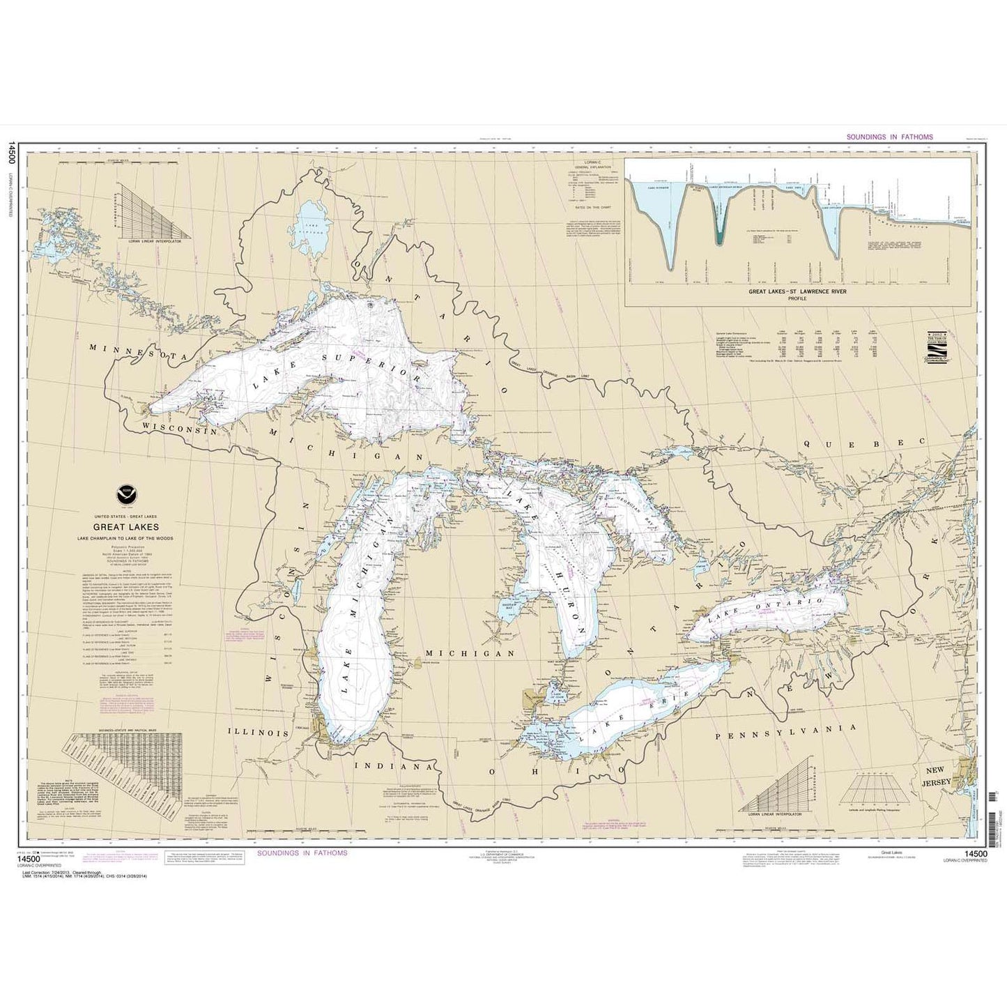 Paradise Clay NO_14500 HISTORICAL NOAA Great Lakes: Lake Champlain to Lake of the Woods