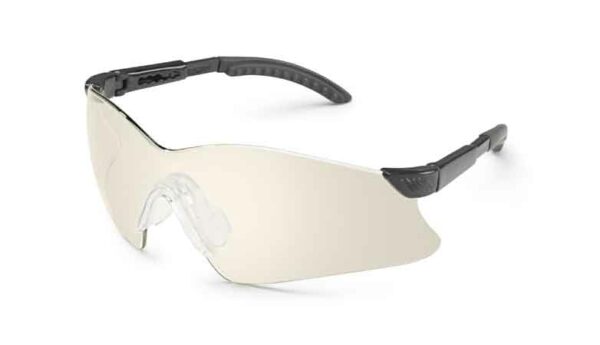 Gateway Safety 14GB0M Hawk Safety Glasses - Feather-Light Frameless Wraparound Eye Protection with Winged Lens Design