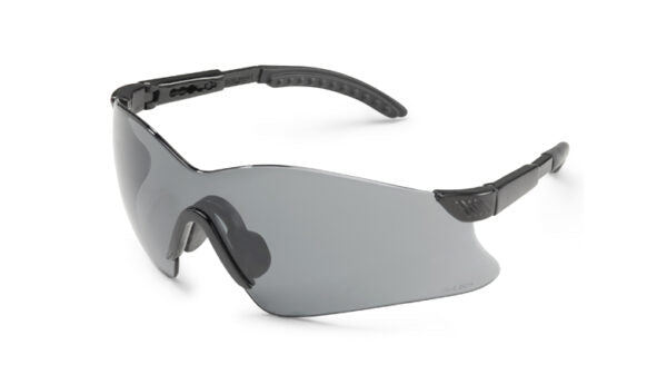 Gateway Safety 14GB78 Hawk Safety Glasses - Feather-Light Frameless Wraparound Eye Protection with Winged Lens Design