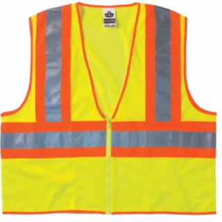 ERGODYNE 21297 Ergodyne GloWear® 8229Z Economy Class 2 Two-Tone Vests