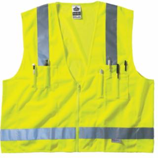 ERGODYNE 21425 Ergodyne GloWear® 8250Z Class 2 Surveyor Vests