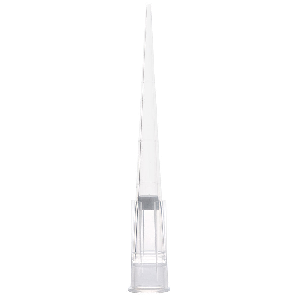 Globe Scientific 150915 Filter Pipette Tip 1 - 100uL Certified Universal Low Retention Graduated 50mm Natural STERILE 96/Rack 10 Racks/Box 2 Boxes/Carton