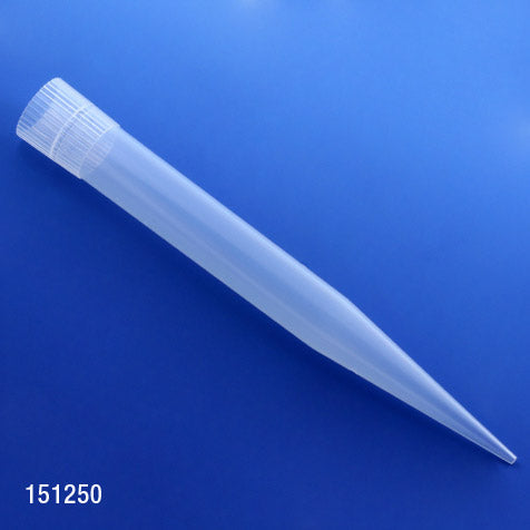 Globe Scientific 151250R Pipette Tip 1000 - 10000uL (1-10mL) Natural for use with Finnpipette Brand Gilson Socorex & Labsystem 25/Rack 4 Racks/Unit