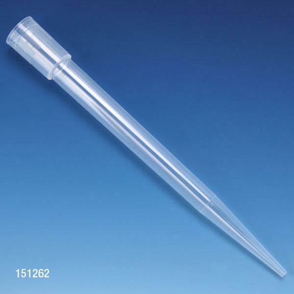 Globe Scientific 151262 Pipette Tip 1000 - 5000uL (1-5mL) Natural for use with Diamond Advance Pipettors 100/Bag