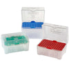 Globe Scientific 154420 Empty racks for 200ul PosiStop pipette tips green tray