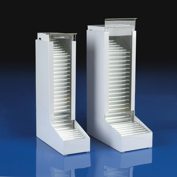 Globe Scientific 1592 Dispenser for 13x100mm Glass Culture Tubes Metal