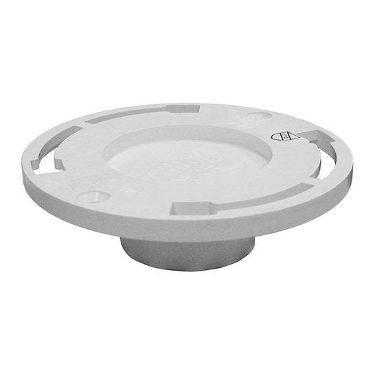 Jones Stephens C50300 3" PVC Closet Flange with Knockout