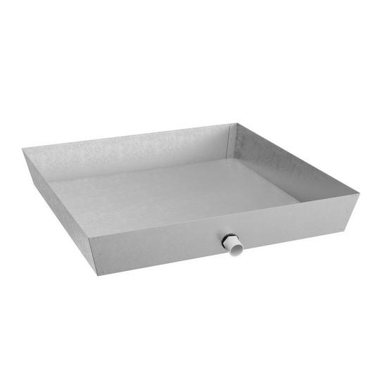 Jones Stephens J37022 22" Galvanized Water Heater Pan, Square