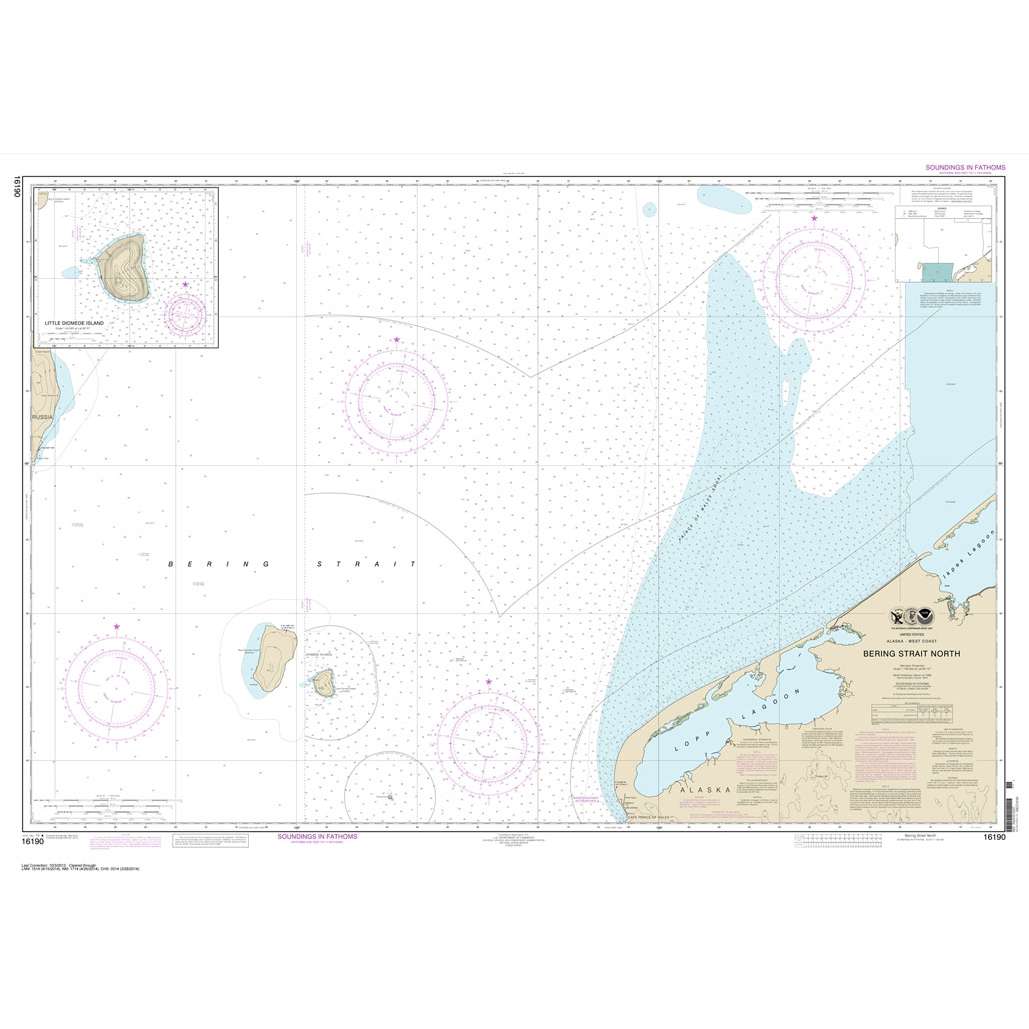 Paradise Clay NO_16190 HISTORICAL NOAA Bering Strait North;Little Diomede Island