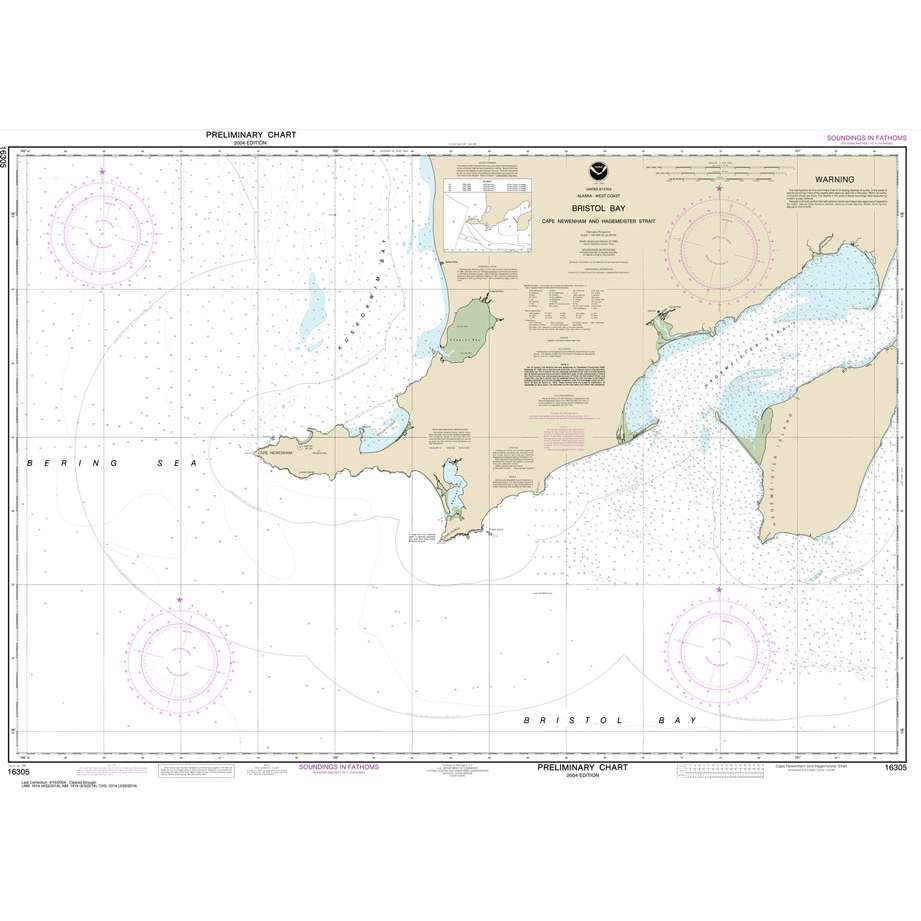 Paradise Clay NO_16305 HISTORICAL NOAA Bristol Bay-Cape Newenham and Hagemeister Strait