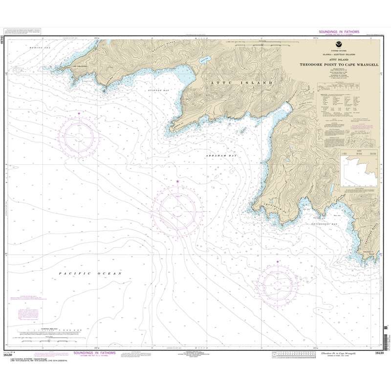 Paradise Clay NO_16430 HISTORICAL NOAA Attu Island Theodore Pt. to Cape Wrangell