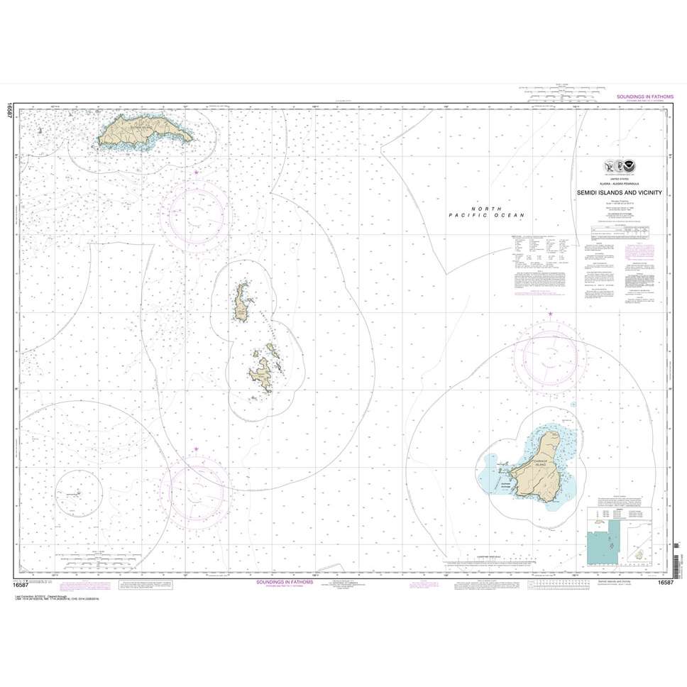 Paradise Clay NO_16587 HISTORICAL NOAA Semidi Islands and Vicinity