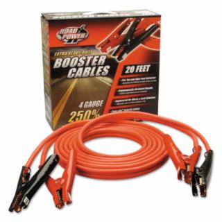 SOUTHWIRE 08660 20' 4 Gauge 500 Amp Black Auto Booster Cables
