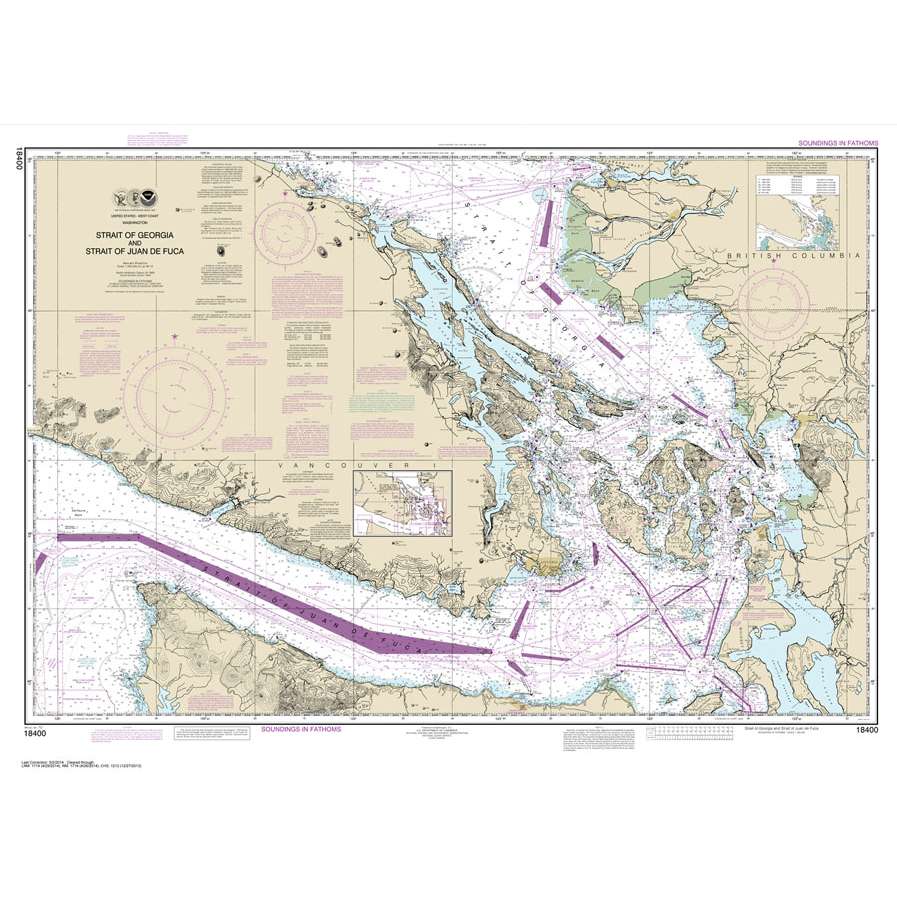 Paradise Clay NO_18400 HISTORICAL NOAA Strait of Georgia and Strait of Juan de Fuca