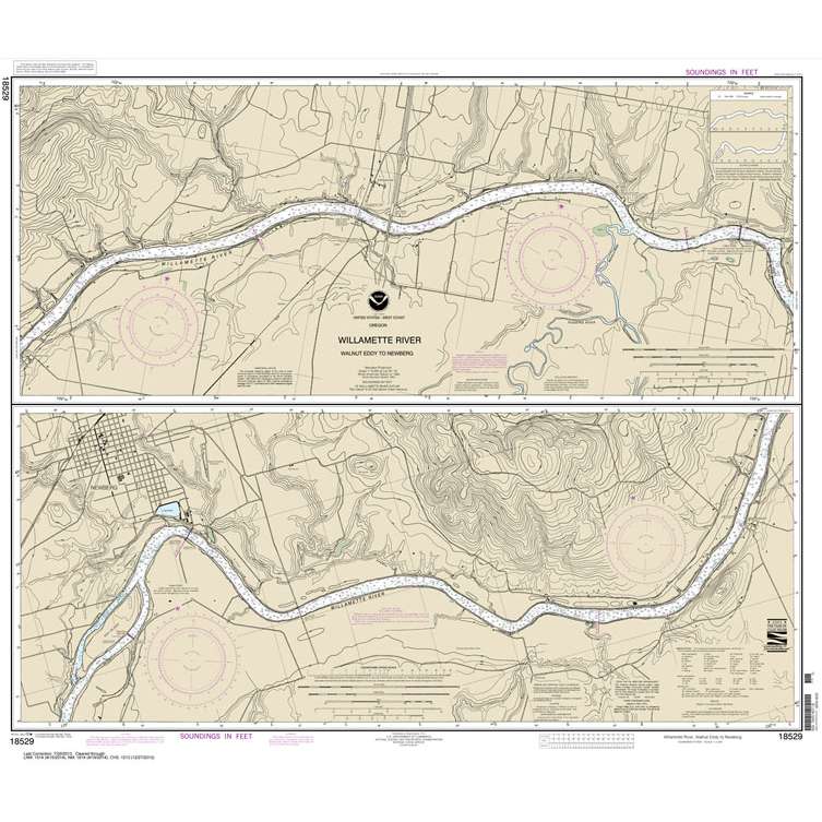 Paradise Clay NO_18529 HISTORICAL NOAA Willamette River Walnut Eddy To Newburg