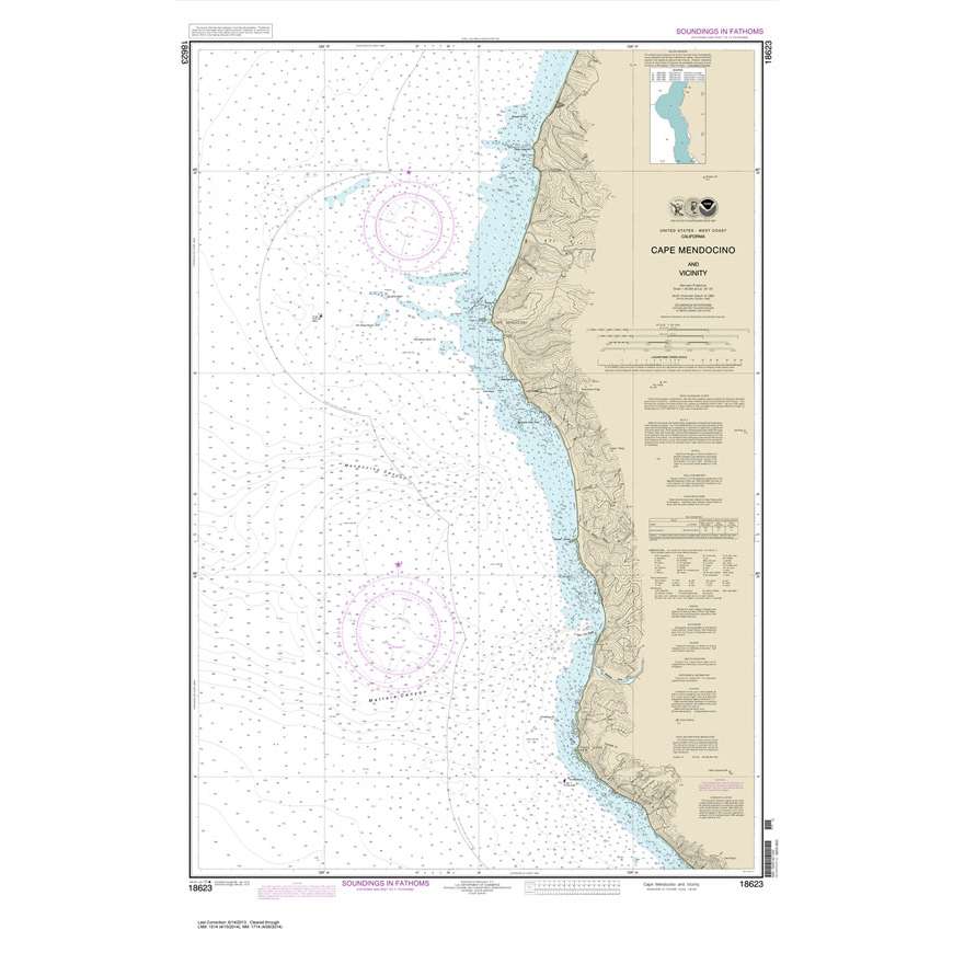 Paradise Clay NO_18623 HISTORICAL NOAA Cape Mendocino and vicinity