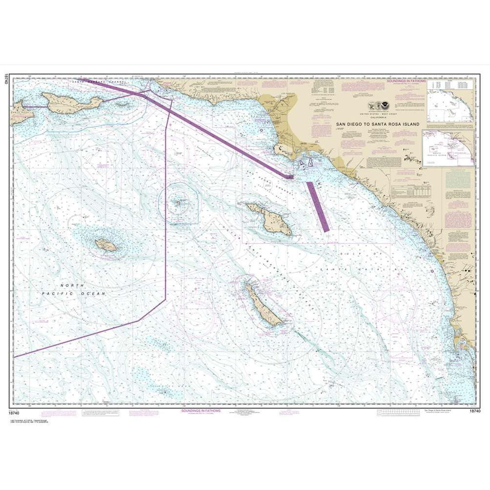 Paradise Clay NO_18740 HISTORICAL NOAA San Diego to Santa Rosa Island