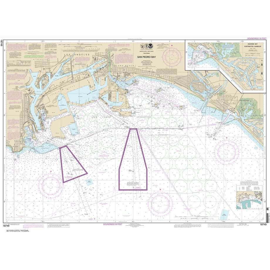 Paradise Clay NO_18749 HISTORICAL NOAA San Pedro Bay;Anaheim Bay Huntington Harbor