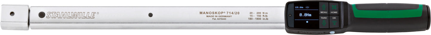 Stahlwille 96500920 714/20 Angle And Torque Wrench Manoskop®