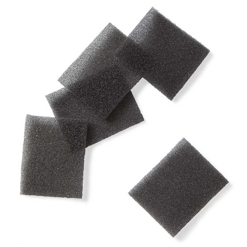 Globe Scientific 190196 Biopsy foam pad black 30.2x25.4x2.3mm 1000/pack