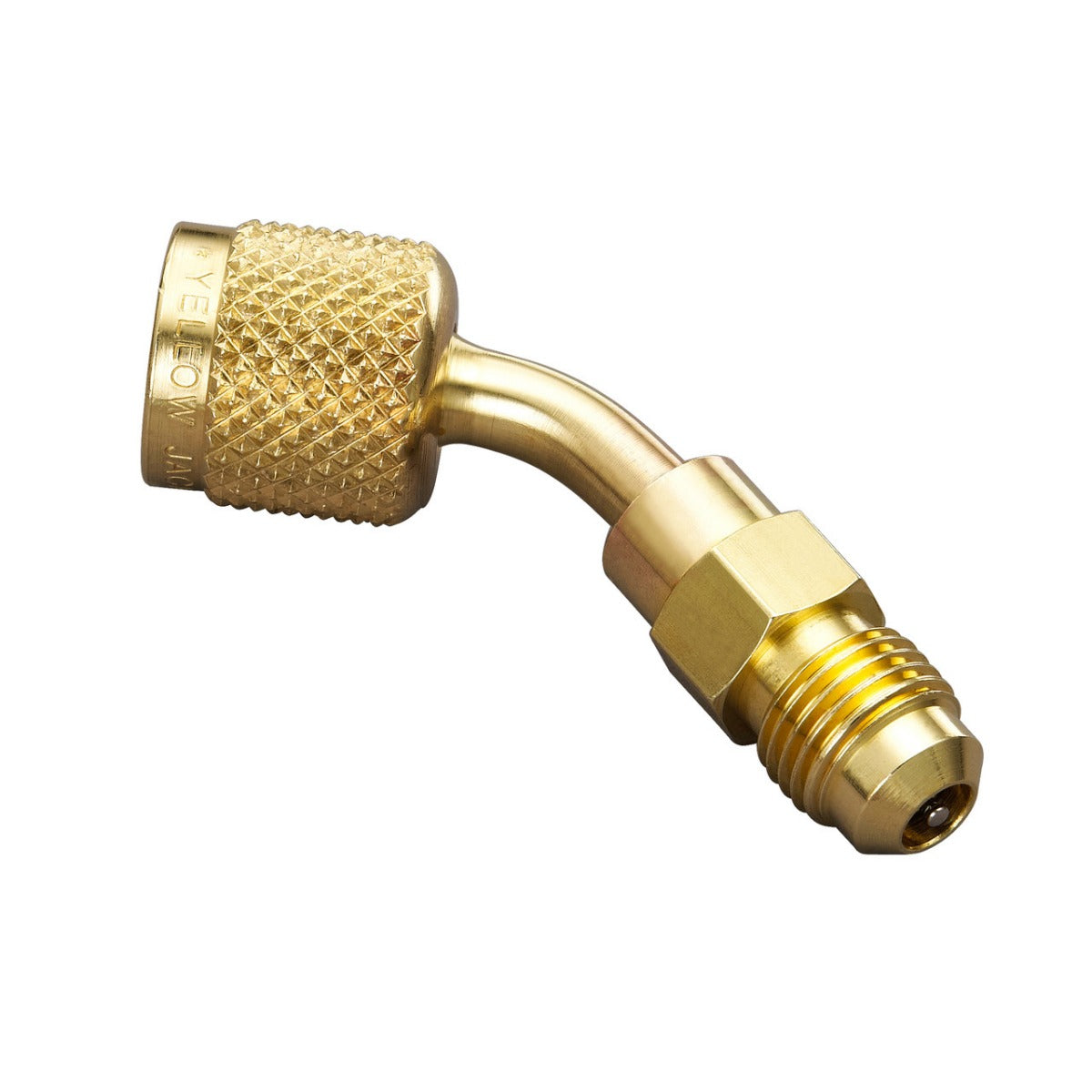 Yellow Jacket 19174 1/4" Female QC 45°x 5/16" Male flare