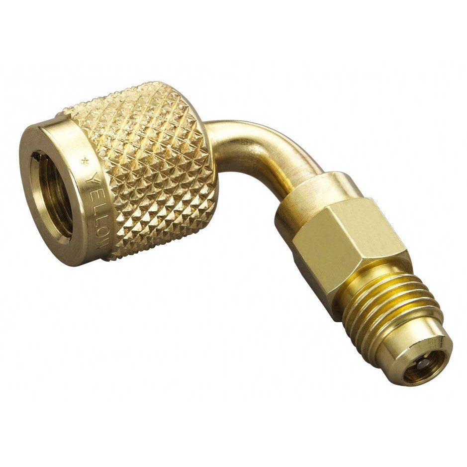 Yellow Jacket 19191 1/4" Female QC 90° x 1/4" Male flare