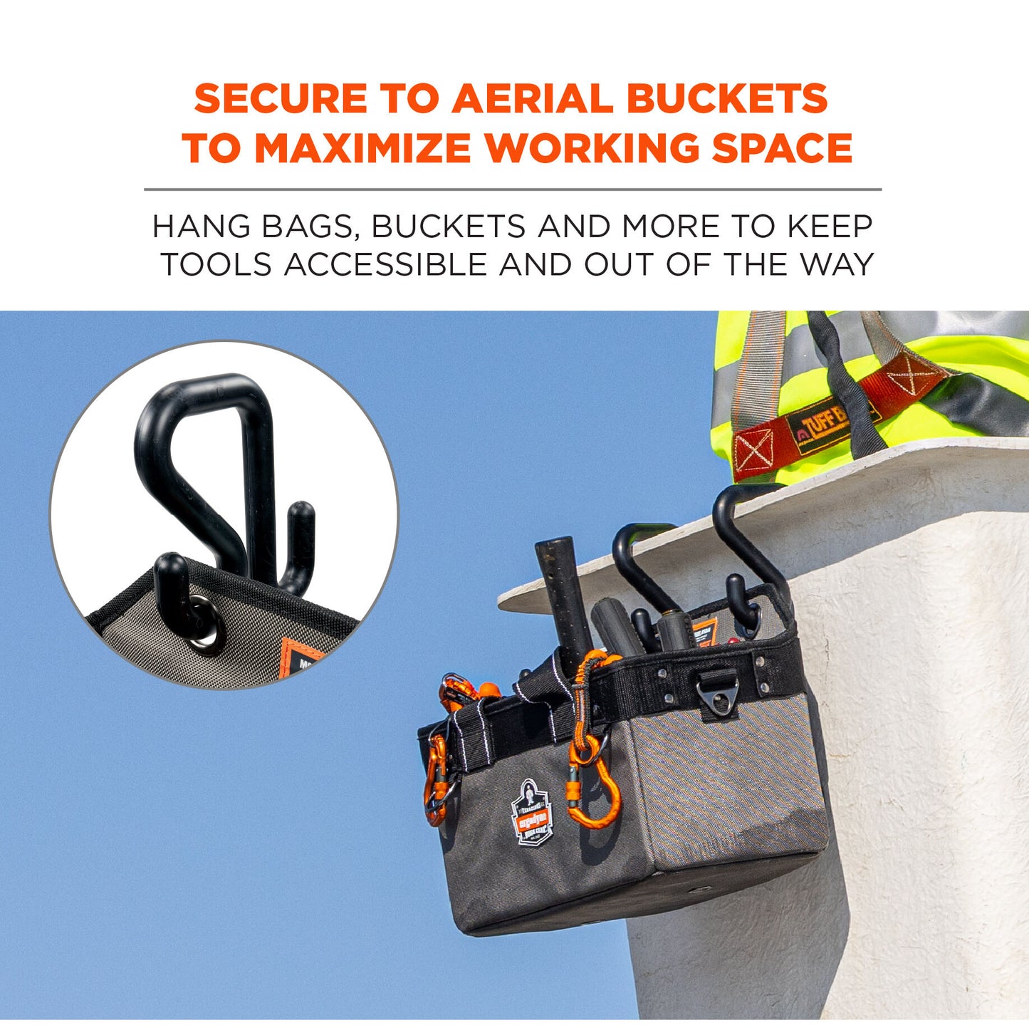 Ergodyne 19194 Squids 3179 Aerial Bucket Hook