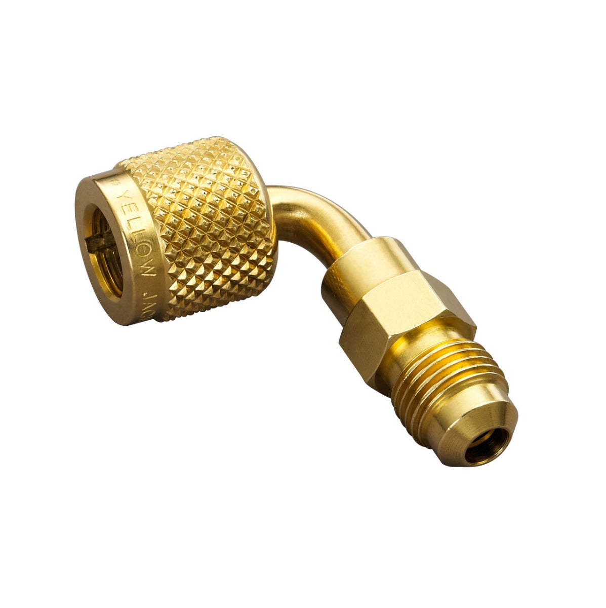 Yellow Jacket 19222 1/4" QC 90° x 5/16" Male flare