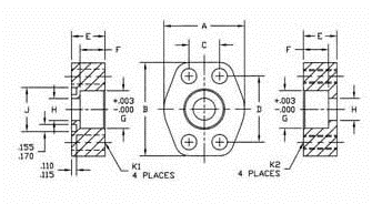 Brennan 1937-61-32-32 32Fswt-32Orf Flange Code 61