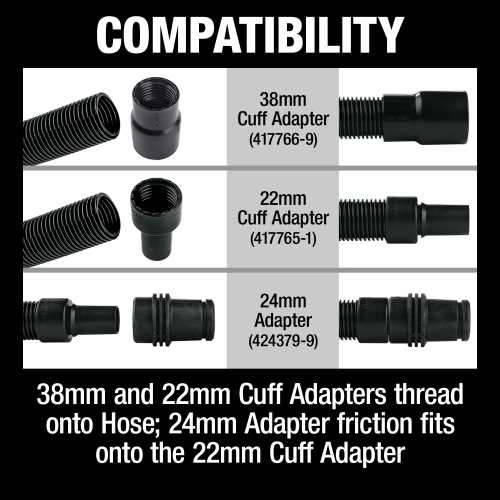 Makita 195433-3 Anti‘Static Hose, 1 x 11™