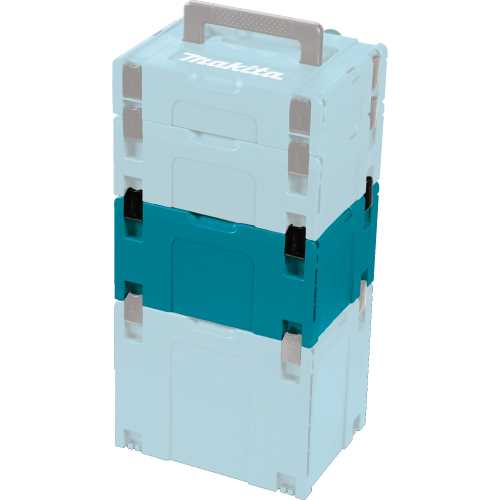 Makita 197212-5 MAKPAC Interlocking Case, Large, 8‘1/2" x 15‘1/2" x 11‘5/8"
