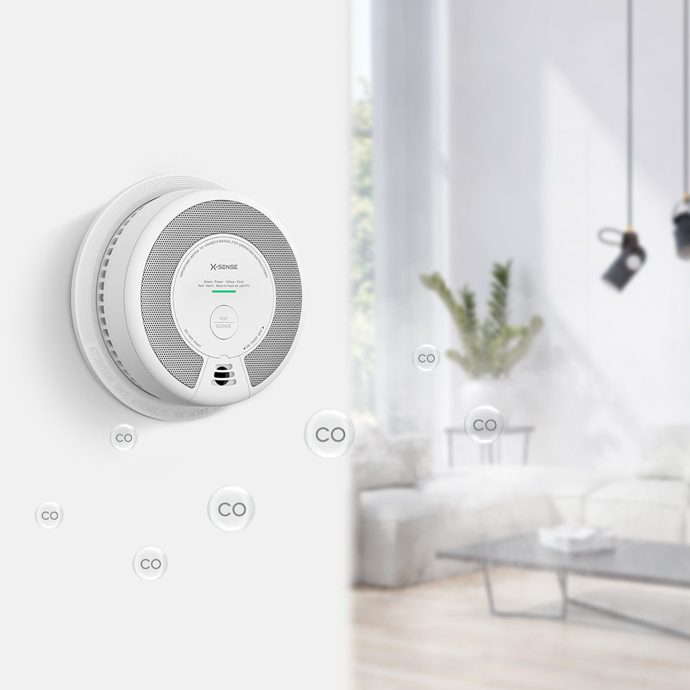 X-Sense SC06 Standalone Smoke and CO Alarm - 1-Pack